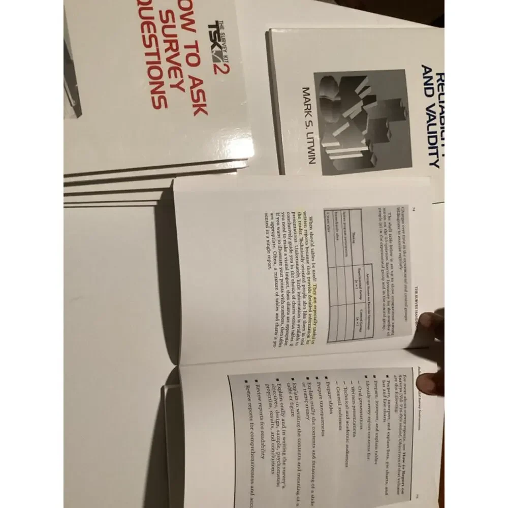 The Survey Kit (9 books)